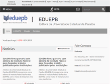 Tablet Screenshot of eduepb.uepb.edu.br