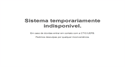 Desktop Screenshot of gersa.uepb.edu.br